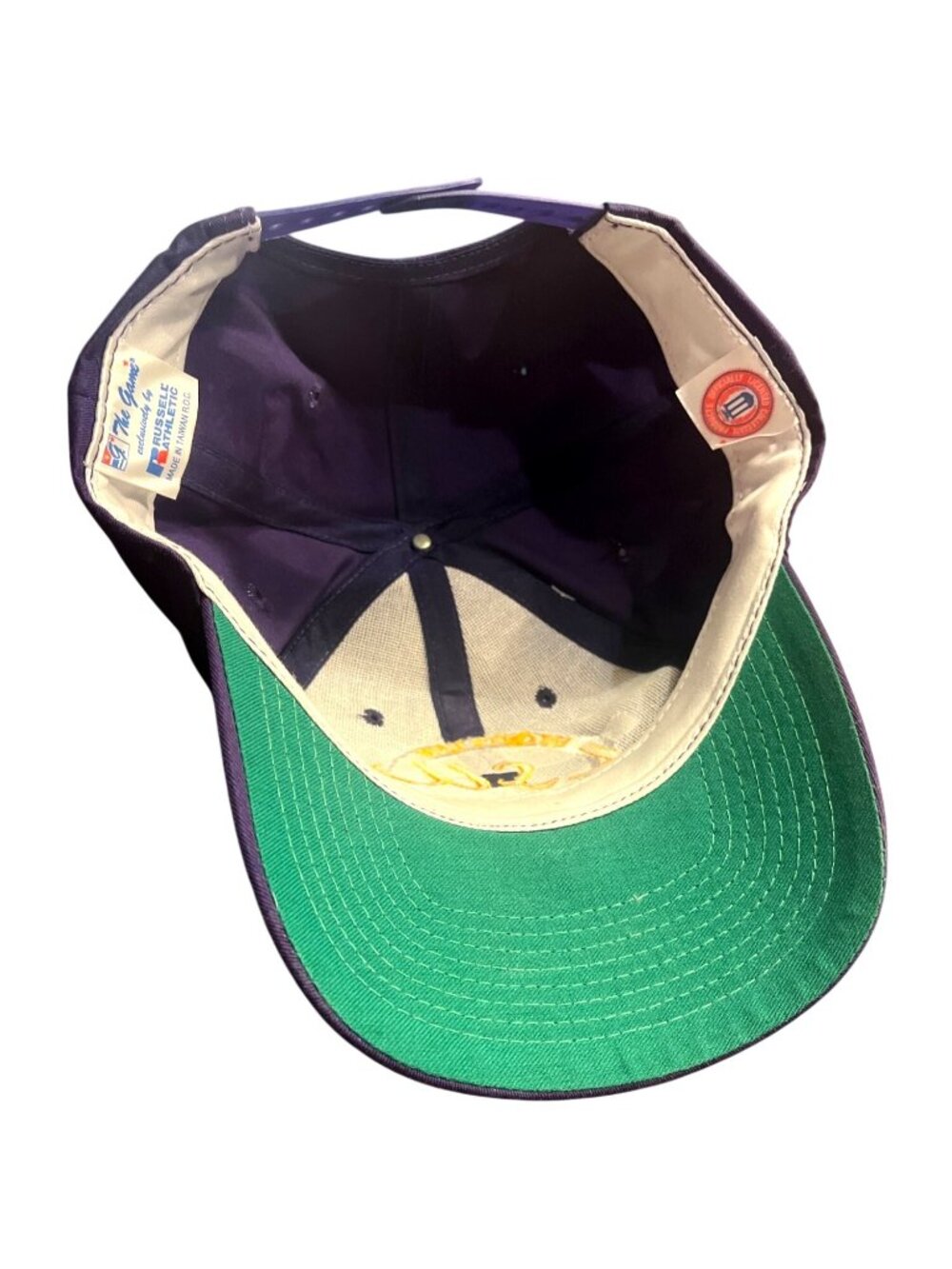 Vtg The Game LSU Fighting Tigers NOS Snapback Hat Embroidered Round Logo - Picture 8 of 8